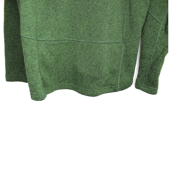 Devon & Jones Men’s 1/4 Zipped Neckline Green Sweater Large - Picture 6 of 7